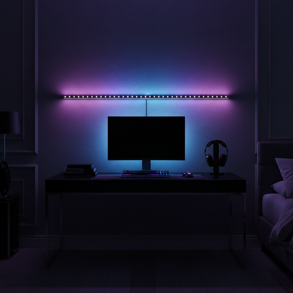 Tira LED RGB iluminación ambiental MILZARDO